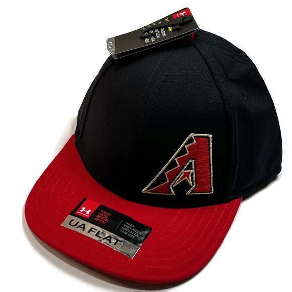 Under‎ Armour Arizona Diamondbacks Youth Flat Fit SnapBack Baseball Cap Hat MLB - Picture 2 of 9